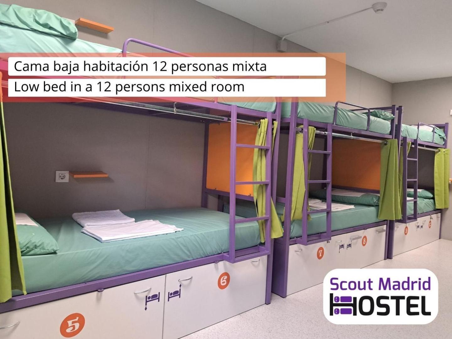 Scout Madrid Hostel Exterior foto