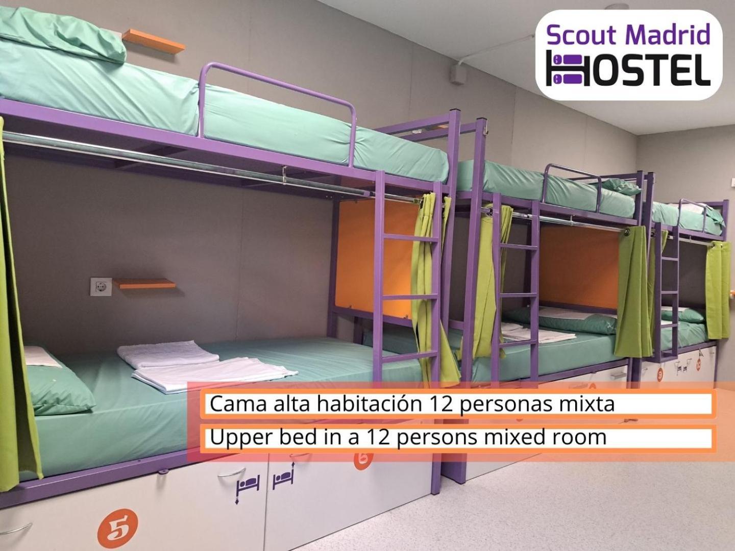 Scout Madrid Hostel Exterior foto